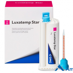 Матеріал для тимчасових конструкцій Luxatemp Star, колір А2 (DMG), картридж 76 г + насадки